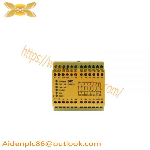 PILZ PNOZ 11 Series Dual-Channel Safety Switch/Interlock Safety Relay