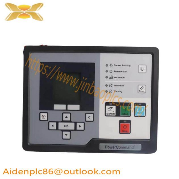 PowerCommand PCC1.2 HMI220 300-6609-0 Display Panel, for Industrial Automation Solutions