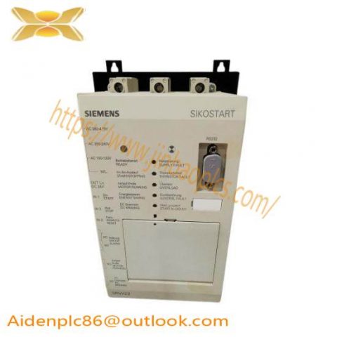 SIEMENS 3RW2920-1BC05 Spare Control Unit: High-Quality Replacement for Industrial Automation Systems