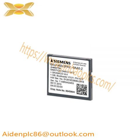 SIEMENS 6AU1400-2PA02-0AA0 1 GB Compact Flash Card for Industrial Control Systems