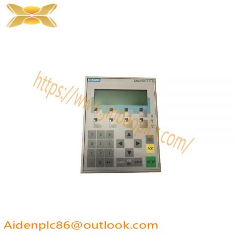 SIEMENS 6AV3607-1JC20-0AX1: High-Performance Operator Interface for Industrial Control