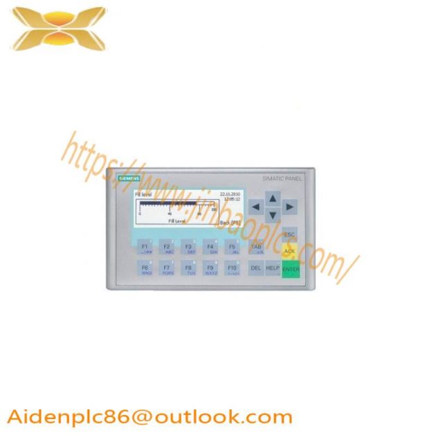 SIEMENS SIMATIC HMI BASIC PANEL - 6AV6647-0AH11-3AX0, Industrial Control Module