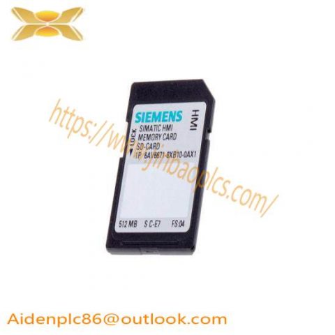Siemens 6AV6671-8XB10-0AX1 SIMATIC SD Memory Card - Industrial Control Solutions