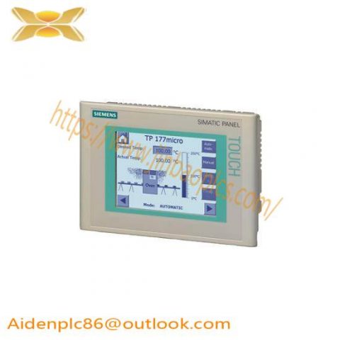 SIEMENS 6AV6 640-0CA11-0AX1 Touch Panel: Precision Control, Smart Design