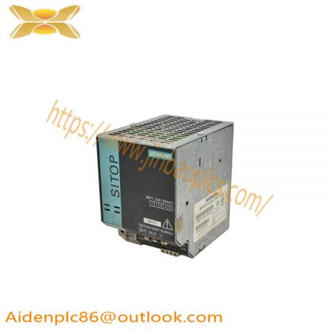 SIEMENS 6EP1334-3BA00 Industrial Power Supply, High Efficiency & Reliability Module
