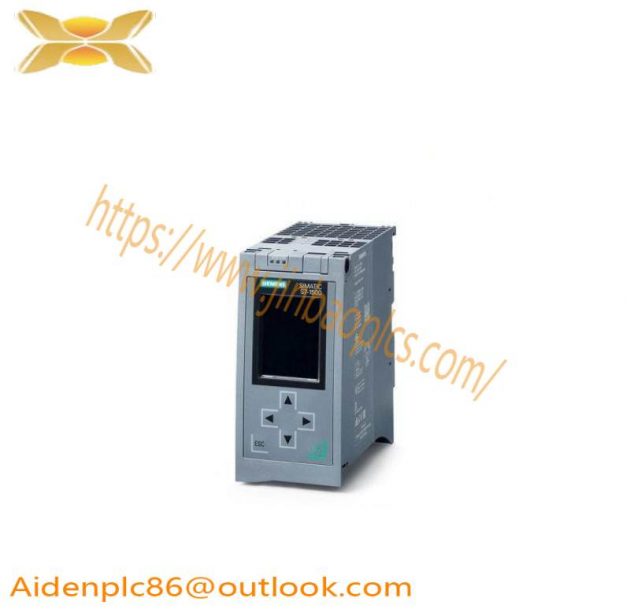 Siemens SIMATIC S7-1500F CPU 1515F-2 PN, Central Processing Unit for Industrial Automation