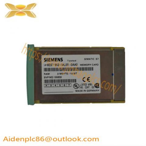 SIEMENS 6ES7952-1AL00-0AA0: High-Performance RAM Memory Card for Industrial Automation