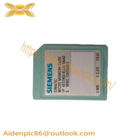 Siemens 6ES7953-8LL31-0AA0: Micro Memory Card for Industrial Control Systems