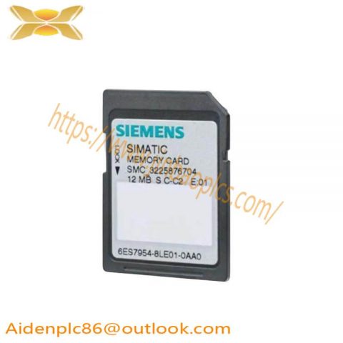 Siemens 6ES7954-8LP03-0AA0 Memory Card: Industrial Control Module, Advanced Technology for Enhanced Performance