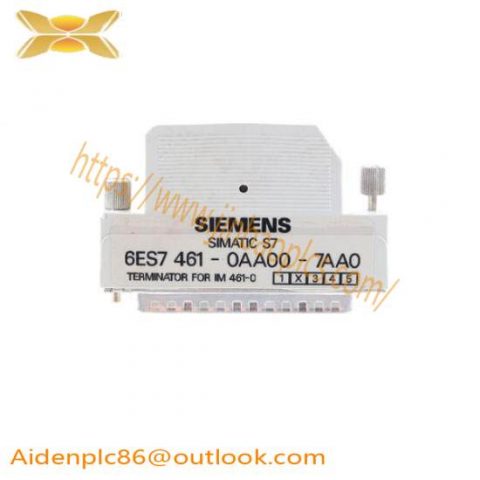 Siemens 6ES7 461-0AA00-7AA0 - Interface Module Terminating Connector, Control Systems & Automation