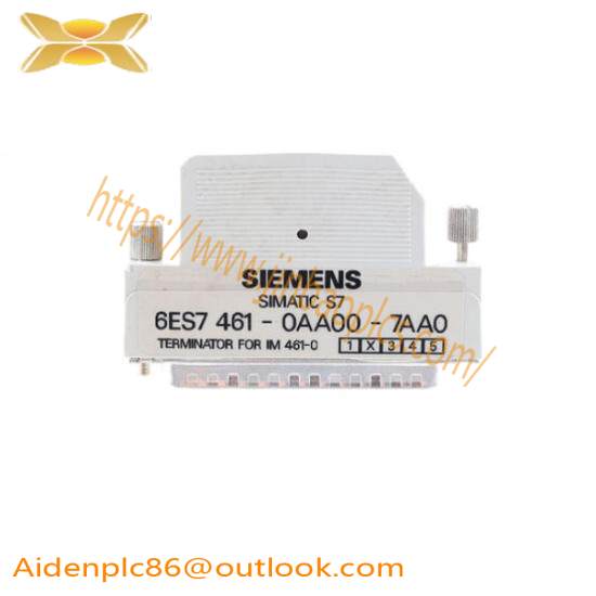 Siemens 6ES7 461-0AA00-7AA0 - Interface Module Terminating Connector, Control Systems & Automation