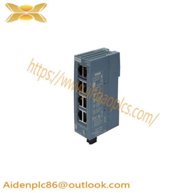 SIEMENS SCALANCE XB008 Unmanaged Industrial Ethernet Switch - 6GK5008-0BA10-1AB2