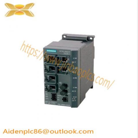 SIEMENS SCALANCE X206-1 Industrial Ethernet Switch, 6GK5206-1BB10-2AA3