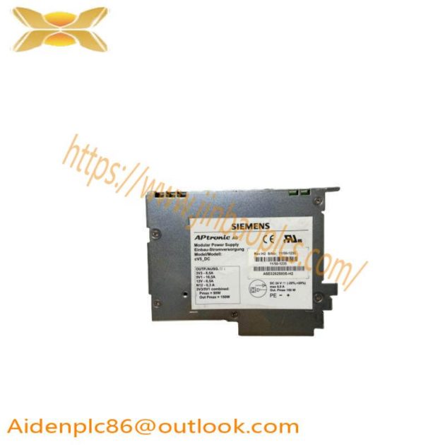 SIEMENS A5E02625805-H2 Panel PC Power Supply, Designed for Industrial Automation