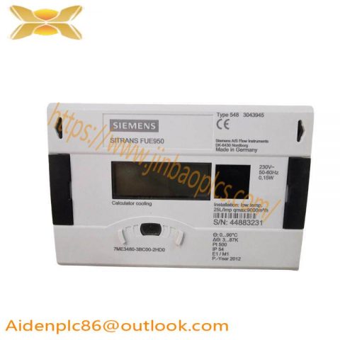 SIEMENS SITRANS FU E950 THERMAL ENERGY, High Precision Thermal Energy Meter