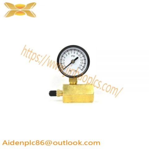 Thrifco Plumbing 8705TPE010S1W0N5 Gas Pressure Test Gauge
