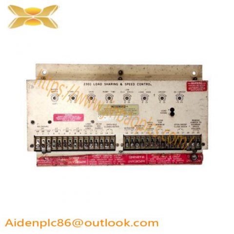 Woodward 8271-467 Speed Control Module: Precision Engineered for Industrial Control