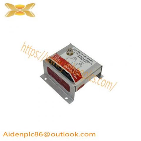Woodward 8272-517 PM Motor Control System