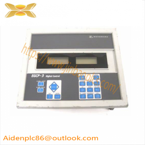 WOODWARD PLC Series 8406-113 Digital Control Interface Panel