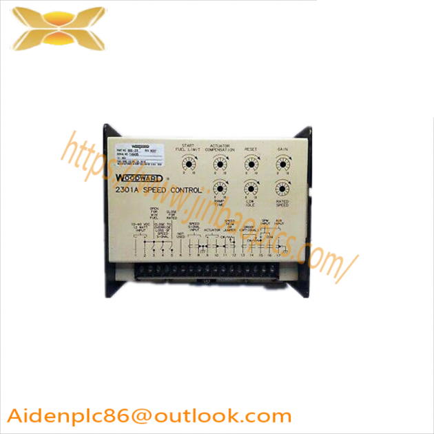 Woodward CONTROL-2301LV Speed Control: Precision Engine Management for Industrial Applications