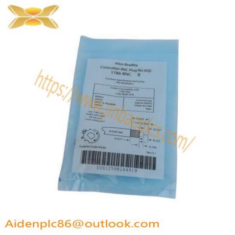 Allen-Bradley 1786-BNC/B ControlNet Media Coaxial BNC Connector, Industrial Automation Solutions
