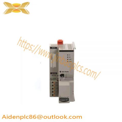 Allen-Bradley AB 5069-AENTR Ethernet I/O Adapter Module - Open Style, 31 Compact 5000 I/O Support