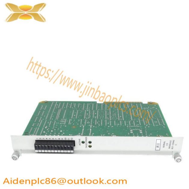 Honeywell 621-9940C UCN Serial Input Output Module: Precision Control for Industrial Automation