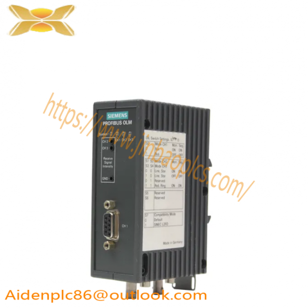 SIEMENS 6GK1 502-3CC10 Optical Link Module for Industrial Control Systems