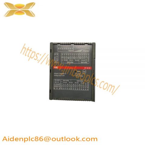 ABB 07AI91 GJR5251600R0278: High-Performance Analog I/O Module for Industrial Automation