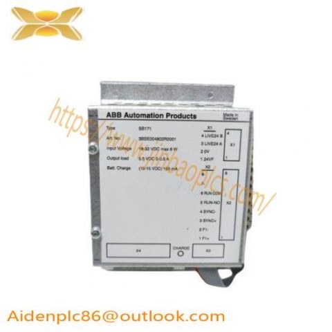 ABB SB171 - 3BSE004802R0001: Industrial Power Supply Module