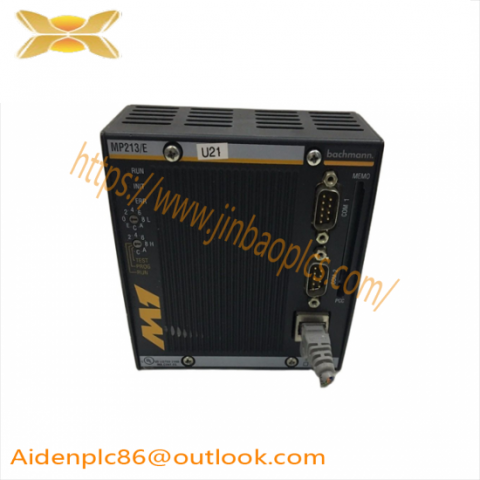 Bachmann MP213/E CPU Module - Advanced Industrial Control Solutions