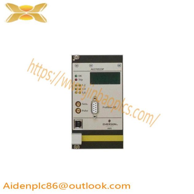 EMERSON A6370D - Industrial Control Module