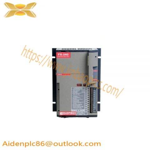 EMERSON FX-340 Servo Drive, Industrial Control Systems, High-Precision Motor Control, AC Drives