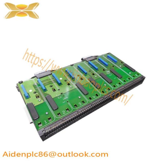 Emerson KJ4001X1-BE1 REV:L 8-Wide I/O Carrier with Shield
