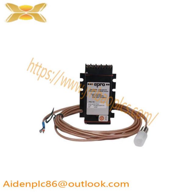Emerson PR6423/00R-101 CON031 Eddy Current Sensor - Precision Measurement in Industrial Control Solutions
