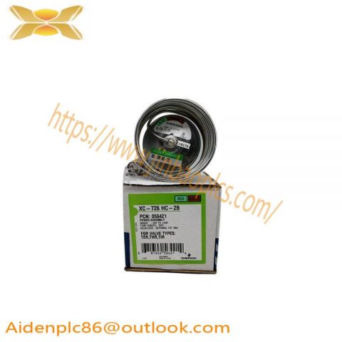Emerson XC-726HC-2B Power Assembly, Advanced Control Solution for Industrial Automation