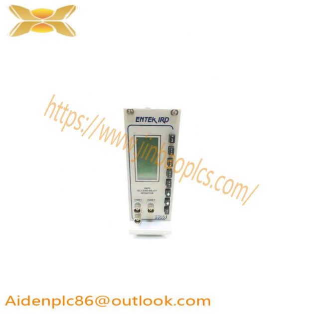 ENTEK C6686 IRD Eccentricity Monitor Display - Precision Measurement for Industrial Control Systems