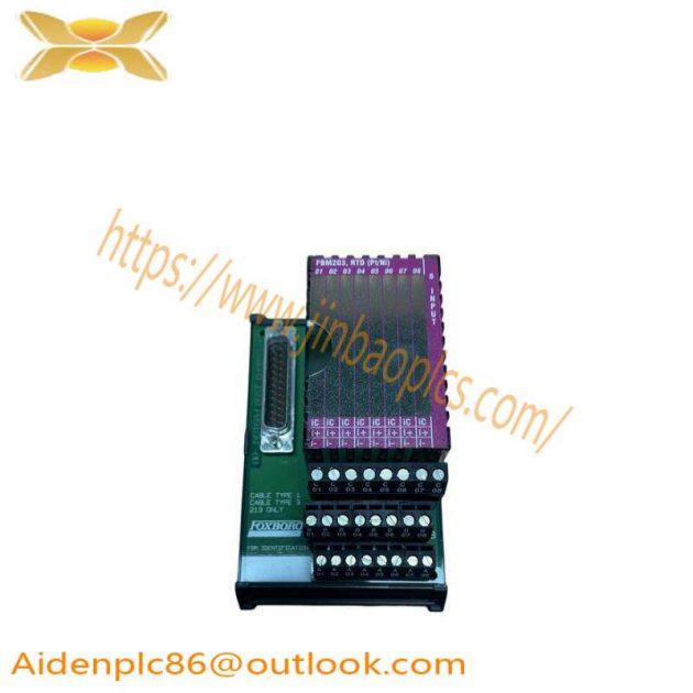 FOXBORO P0961BD-GW30B - High-Performance Control Module for Industrial Automation