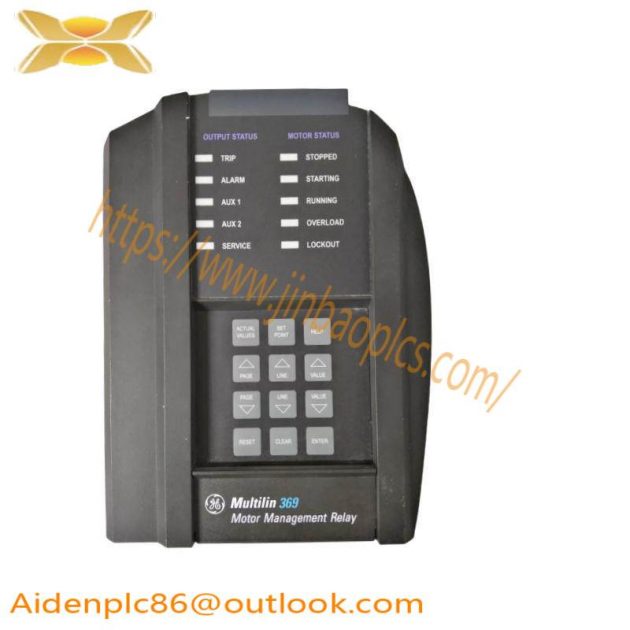 GE 369-HI-R-M-0-0 - Multilin Motor Management Relay with Metering and Waveform Capture