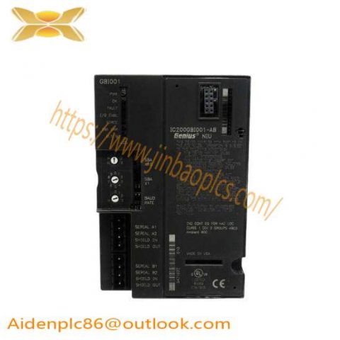 GE FANUC IC200GBI001 - Advanced Control Module for Industrial Automation