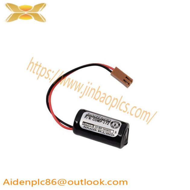 GE IC693ACC301 Lithium Battery Replacement Module, for Industrial Automation Systems