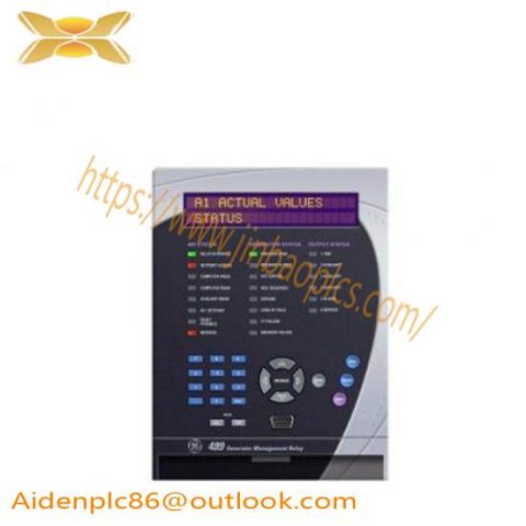 GE SR489-P5-HI-A20 - Industrial Generator Management Relay with Enhanced Display