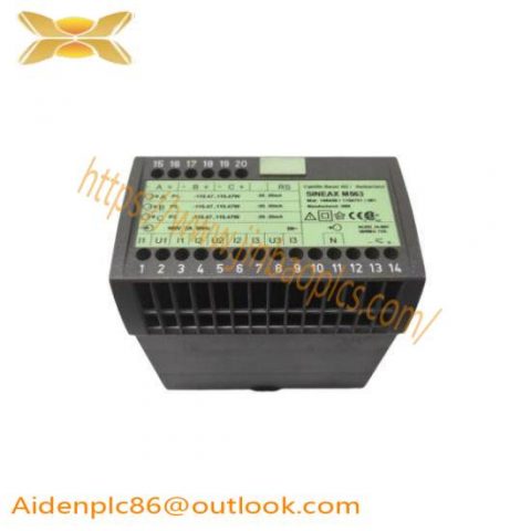 GMC SINEAX M563 Analog Output Module, Industrial Control Solutions