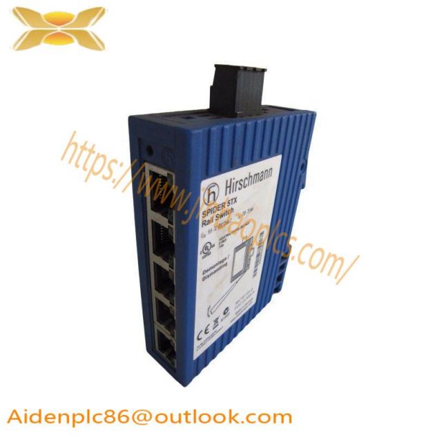 Hirschmann Spider 5TX Rail Switch: Unmanaged Industrial Ethernet Switch