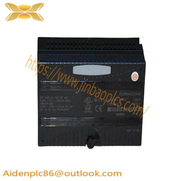GE IC200ALG264E Current Analog Input Module - Advanced Control Solution