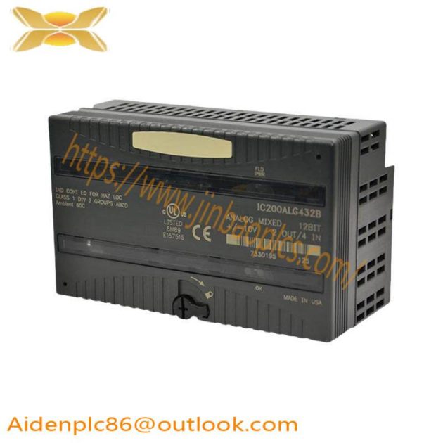 GE Fanuc IC200ALG432 Analog Mixed Module - VersaMax, High Performance, Flexible I/O