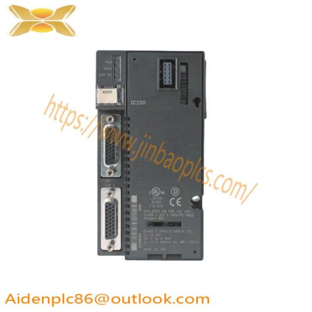 GE IC200ETM001: Industrial Control Module for Enhanced Process Automation