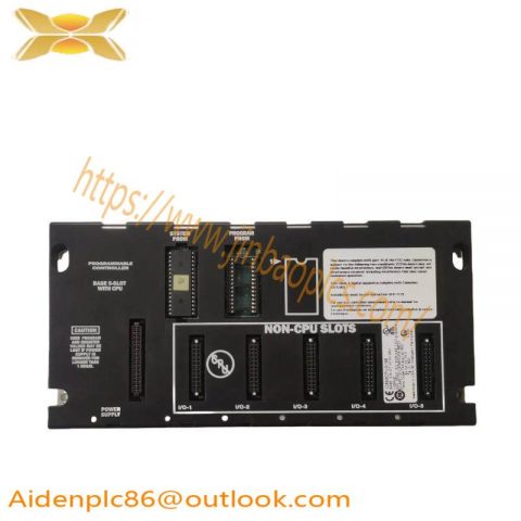 GE IC693CPU313X 05 Slot CPU Chassis - Advanced Modular Control System