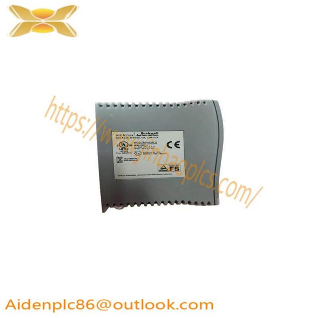 ICS TRIPLEX T8191 Single Slot PLC Module for Industrial Automation