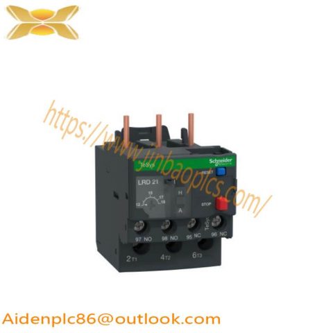 Schneider Electric LRD21 Overload Relay, High-Power Industrial Control Module
